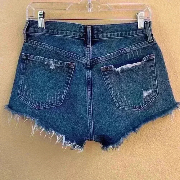 Agolde “Parker” Distressed Jean Shorts Size 26 - Picture 7 of 15